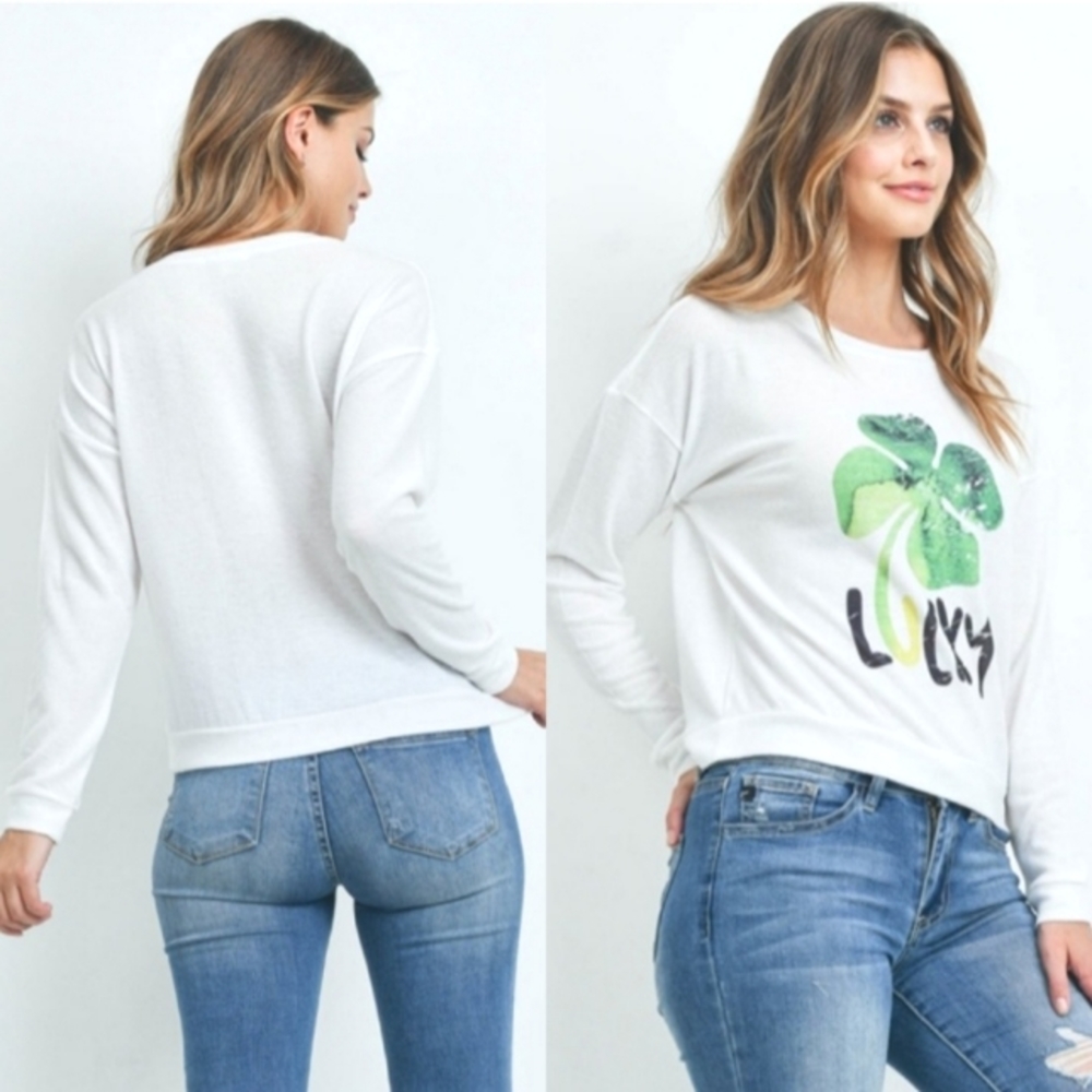 Lucky Clover Knit Top - Picture 3 of 4